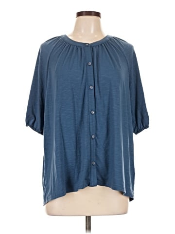 L.L.Bean Short Sleeve Blouse (view 1)