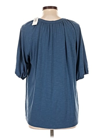 L.L.Bean Short Sleeve Blouse (view 2)