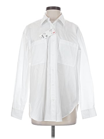 Uniqlo Long Sleeve Button-Down Shirt (view 1)