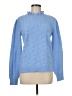 Ann Taylor LOFT Blue Turtleneck Sweater Size M - photo 1