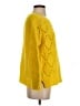 Sleeping On Snow Yellow Pullover Sweater Size S - photo 4
