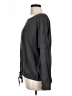 Barefoot Dreams Cozychic Lite Gray Pullover Sweater Size L - photo 5