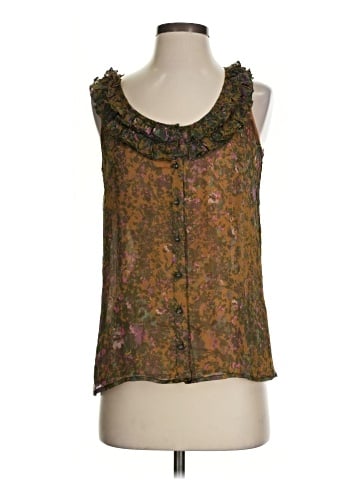 J.Crew Sleeveless Silk Top (view 1)