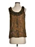 J.Crew 100% Silk Brown Sleeveless Silk Top Size 2 - photo 1
