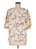 Les Amis 100% Polyester Ivory 3/4 Sleeve Blouse Size M - photo 1