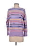 Kule Stripes Purple Pullover Sweater Size XS - photo 1