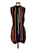 Micas 100% Polyester Graphic Black Cocktail Dress Size S - photo 1