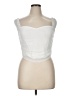Shein Curve White Tube Top Size 1X - photo 1
