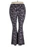 No Boundaries 100% Polyester Floral Purple Casual Pants Size 3X - photo 2