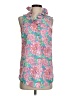 Mud Pie 100% Polyester Pink Sleeveless Blouse Size S - photo 1