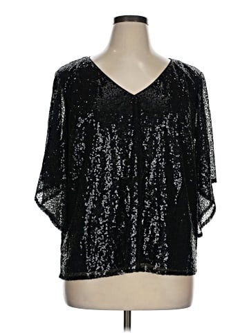 Roz & Ali 3/4 Sleeve Blouse (view 1)