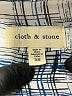 Cloth & Stone 100% Rayon Plaid Blue Long Sleeve Button-Down Shirt Size XS - photo 7