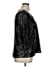 Roz & Ali 100% Polyester Black 3/4 Sleeve Blouse Size 1X - photo 4
