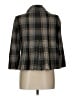 Isaac Mizrahi for Target Plaid Gray Blazer Size 10 - photo 2