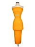 Prettygarden Color Block Orange Cocktail Dress Size XS - photo 1