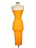 Prettygarden Color Block Orange Cocktail Dress Size XS - photo 2