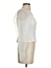 Peach 100% Polyester White 3/4 Sleeve Blouse Size S - photo 4