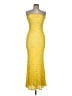 Scala Yellow Cocktail Dress Size L - photo 1