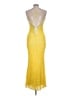 Scala Yellow Cocktail Dress Size L - photo 2