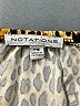 Notations Animal Print Gold 3/4 Sleeve Blouse Size M (petite) - photo 7