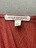 Green Envelope Burgundy Sleeveless Blouse Size S - photo 7