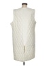 Banana Republic 100% Polyester Ivory Vest Size Med Petite - photo 2