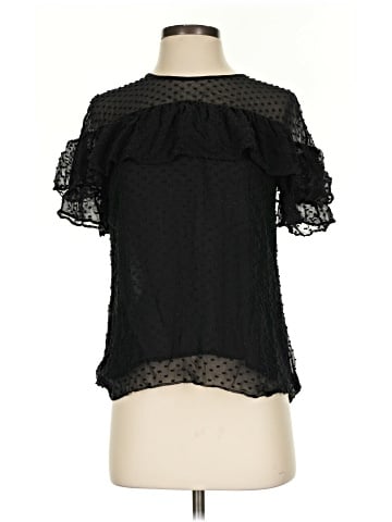 J.Crew Short Sleeve Silk Top (view 1)