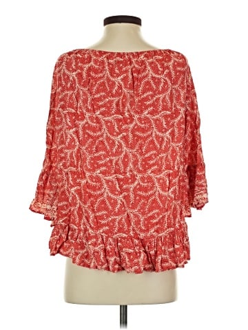 NAT by Natalie Martin 3/4 Sleeve Blouse (view 2)