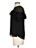 J.Crew Black Short Sleeve Silk Top Size 4 - photo 5