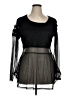 Love 100% Polyester Black Romper Size 2X - photo 1