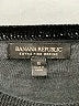 Banana Republic 100% Merino Extra Fine Wool Black Wool Pullover Sweater Size S - photo 7