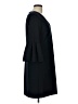 Donna Morgan Solid Black Casual Dress Size 10 - photo 4