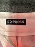 Express Outlet Stripes Ivory Shorts Size 10 - photo 3
