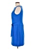 DKNY Solid Blue Casual Dress Size 10 - photo 5