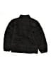 The Children's Place Solid Black Jacket Size 10 - 12 - photo 2