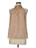 J.Crew Tan Sleeveless Blouse Size M - photo 1