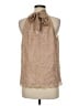 J.Crew Tan Sleeveless Blouse Size M - photo 2