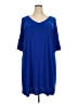 MSK Blue Casual Dress Size 3X - photo 1