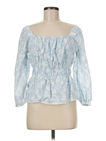 Free Assembly 3/4 Sleeve Blouse (view 1)