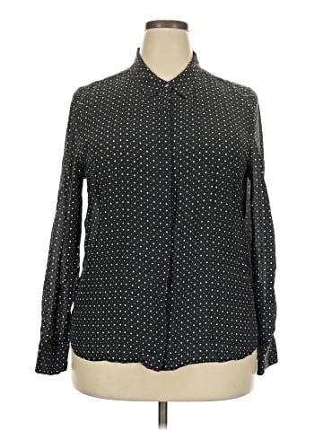 UNTUCKit Long Sleeve Silk Top (view 1)