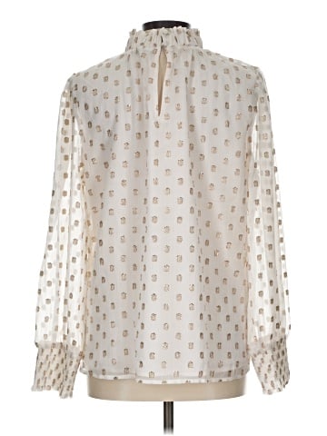 Ann Taylor LOFT Long Sleeve Blouse (view 2)