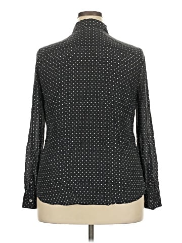 UNTUCKit Long Sleeve Silk Top (view 2)