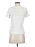 Reiss 100% Viscose Ivory Short Sleeve Top Size S - photo 2