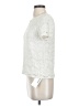 Reiss 100% Viscose Ivory Short Sleeve Top Size S - photo 5