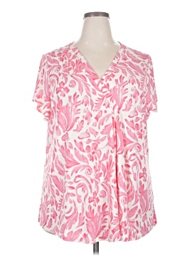 Lane Bryant Short Sleeve Blouse