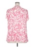 Lane Bryant Pink Short Sleeve Blouse Size 22 - 24 Plus - photo 2