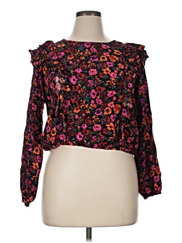 Wild Fable Long Sleeve Blouse (view 1)