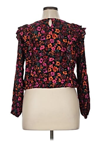Wild Fable Long Sleeve Blouse (view 2)