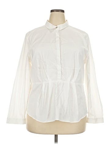Black Label by Chico's Long Sleeve Blouse (view 1)