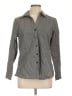 Foxcroft 100% Cotton Checkered-gingham Multi Color Gray Long Sleeve Button-Down Shirt Size L - photo 1